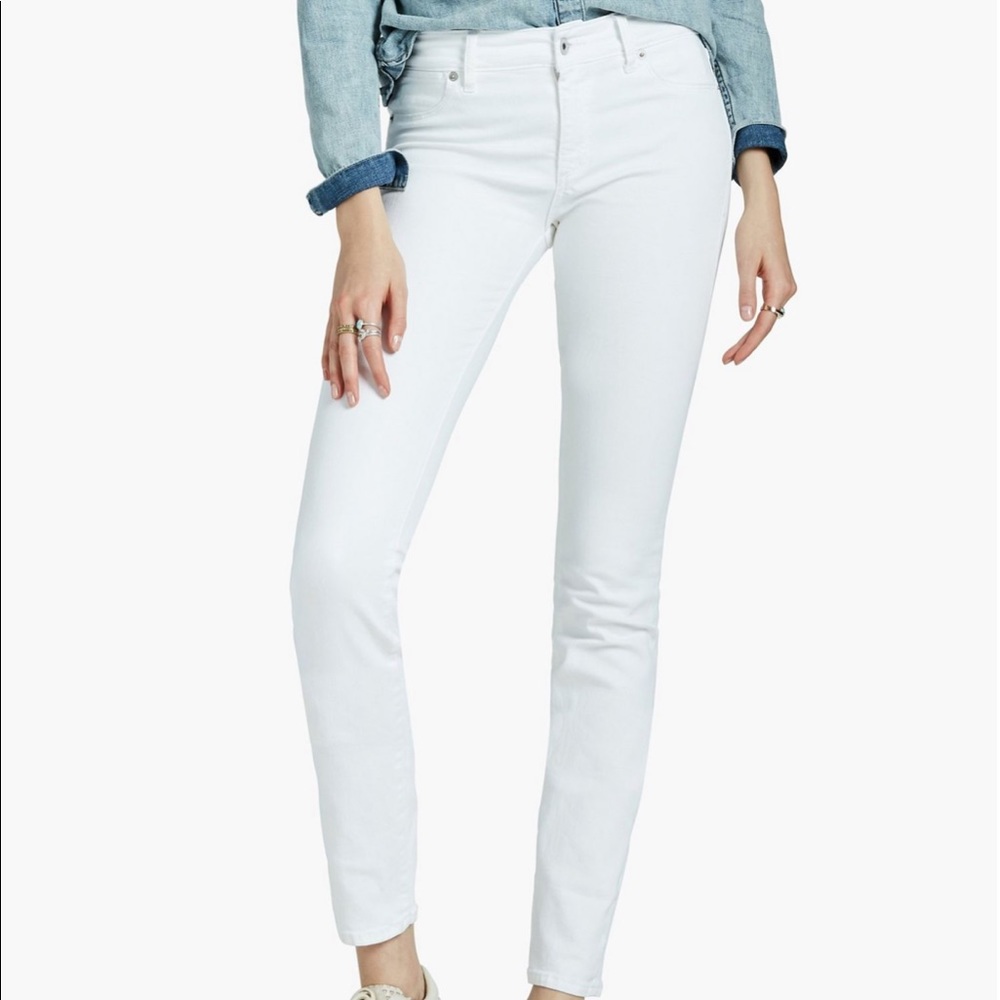 Lucky Brand White Skinny Jeans